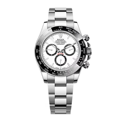 Daytona White Dial Multi Functional