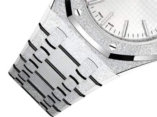 AP Royal Oak | Diamond Chain White Dial